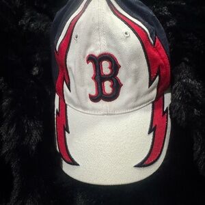 Boston Red Sox Cap with Red and Navy Design